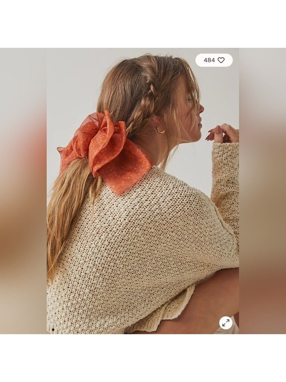 NWT Free People Poppy's Life Printed Bow Floral